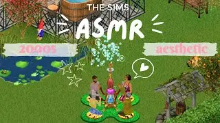 The Sims ASMR | 1 hour of relaxing in-game sounds (simlish, activities and nature)