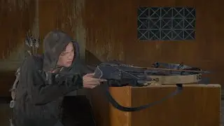 tlou2 Ellie using Abby's crossbow and hunting pistol