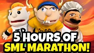 *5 HOURS* OF SML MARATHON! (FUNNIEST JEFFY VIDEOS)
