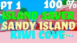 island saver // sandy island // kiwi cove // 100% completion // Gameplay Walkthrough no commentary