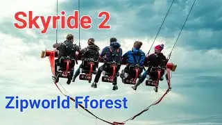 Skyride 2 POV - Zipworld Fforest