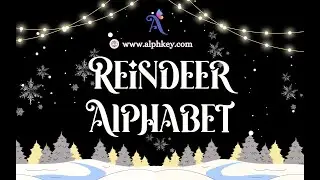 Christmas & Reindeer Alphabet: A Festive Learning Adventure! 🎄🦌