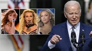 Biden mocked after confusing pop music stars during turkey pardoning joke: 'Impeachable offense'