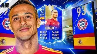 FIFA 19 TOTS THIAGO REVIEW | 93 TOTS THIAGO PLAYER REVIEW | FIFA 19 ULTIMATE TEAM
