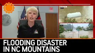 Flooding Disaster in North Carolina Mountains After Helene