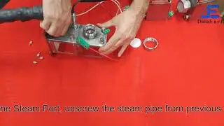 Hollow Fiber Humidification System - Steam Pipe Installation