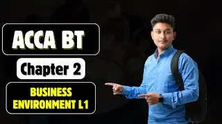 ACCA BT Chapter 2 Business Environment L1