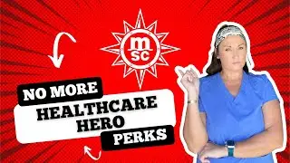 СКИДКА HEALTHCARE HERO ИСЧЕЗЛА! MSC Cruises делает большие перемены