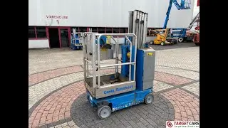 783394 GENIE GR-20 RUNABOUT GR20 VERTICAL MAST AERIAL WORK PLATFORM 2018 802CM GRR-1080