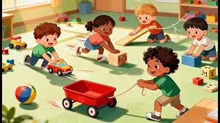 Push And Pull Parade- STEM-SEL Early Physics For Children