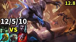 Warwick Jungle vs Ekko - EUW Master | Patch 12.8