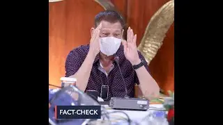 FALSE: Gasoline, diesel can disinfect masks &ndash; Duterte