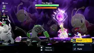 Pok&eacute;mon Scarlet & Violet - Meganium 7* raid: Kung Fu Jungle, Zarude POV