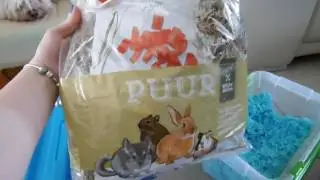 Konijnenkooi/hok schoonmaken & inrichten! BUNNBUNN