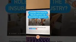 Work From Home Within The Insurance Industry! | Virtual Vocations