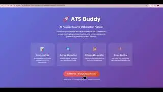 🚀 ATS Buddy: AI Resume Analyzer - Land Your Dream Job!