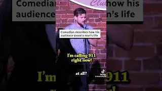 Comedian describes how his audience saved a man&rsquo;s life