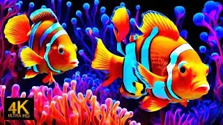 The Best 4K Aquarium &ndash; Soothing Jellyfish & Reef Fish with Sleep Music