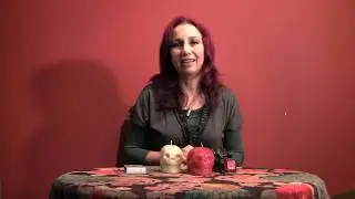 Mental Magic Love Spell With a Skull Candle - Candle Magic Class with Madame Pamita