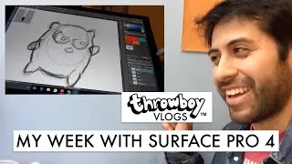 Throwboy Vlogs 027 | My Week w/ Surface Pro 4