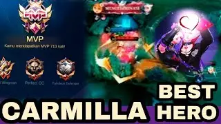 Carmilla Hero Is Best In Push Rank Ml Gameplay Season 38 Struggle Road To Glory Day 48