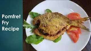 CRISPY POMFRET FRY|STUFFED POMFRET|भरलेला पापलेट|bharla paplet recipe
