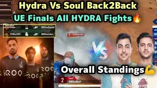 HYDRA Sher 1v2 New Soul With Nade💣UE Finals All Fights🔥Overall Standings 🐉