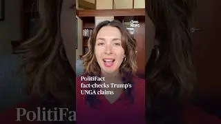 PolitiFact fact-checks Trump&rsquo;s UNGA claims