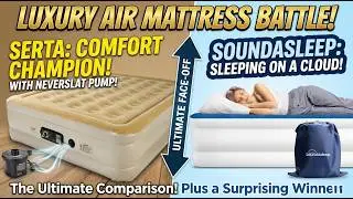 Luxury Air Mattress with ComfortCoil Technology [ watch the full video for more information]
