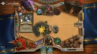 Manos&aacute;k pař&iacute; Hearthstone Live/z&aacute;znam