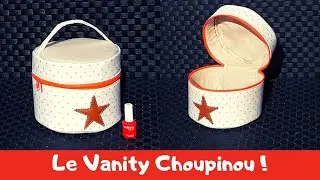 Tuto #diy facile : coudre une grande trousse de toilette , Le Vanity Choupinou 🥰
