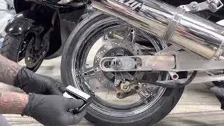 How to install ATC 1999-2007 Hayabusa Aftermarket Brake Hangers for extensions & extended arms