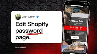 Add A Countdown Timer to Shopify Password Page. Best Method in 2025!