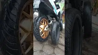 pasang ban 120/70  ban depan 90/90 gambot di Vario 125 LED