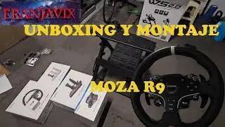UNBOXING Y MONTAJE MOZA R9 #franjavix #mozar9v2 #moza #simufy #flipa #iracing