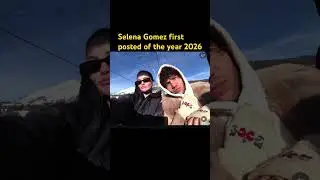 Selena Gomez first post of the year 2026 #selenagomez #selenators #bennyblanco #viralvideo #newyear
