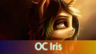 ♞ Digital painting ♘- pony OC Iris