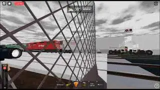 ROBLOX Railfanning at Riverside, IL S21E10: IC Leased Manifest Train