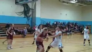 Scenes from the Johnston Lady Panthers vs East Greenwich Avengers, 12/30/2011