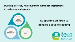 Supporting children to develop a love of reading