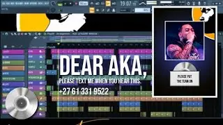 DEAR AKA, PLEASE TEXT ME WHEN YOU HEAR THIS😢 | KINDA BEAT | FL STUDIO | SESSION 🔥🔥