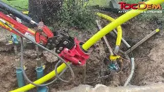 The #TocDem Push Pro Range.  LIGHTEST, SMALLEST BUT TOUGHEST 180MM PIPE PUSHER ON THE MARKET!