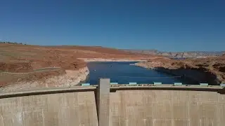Rafting down the Colorado River after Glen Canyon Dam.