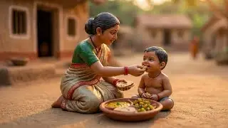 Tiny Miniature Indian Village Life 🌾 | Peaceful Rural Woman Daily Routine