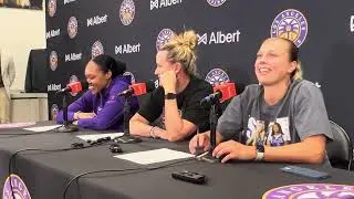 Sparks Postgame with Azur&aacute; Stevens, Julie Allemand, and Head Coach Lynne Roberts 9-7-25