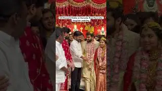 CM Revanth Reddy at HealthMinister daughter wedding #revanthreddy #cmrevanthreddy #cmo #comgress