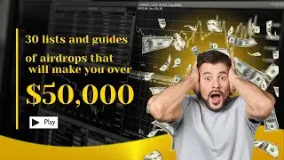30 Airdrops Lists And Guides To Make Over $50,000 In 2023 || zkSync || LayerZero || Friend Tech ||