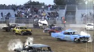 West Jordan Demolition Derby 09/09/2006 Rollover