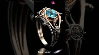 Futuristic Rings from the Year 3087: A Sci-Fi Jewelry Journey Adds #jewelry #shorts #futuristic
