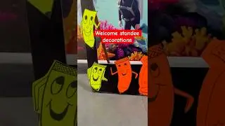 Welcome standee decorations | for school | decorations | pre- primary school
